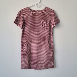 Madewell Red Plaid Dress 